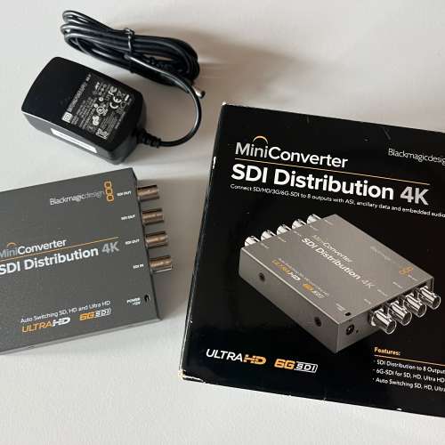 Blackmagic SDI distribution 4K