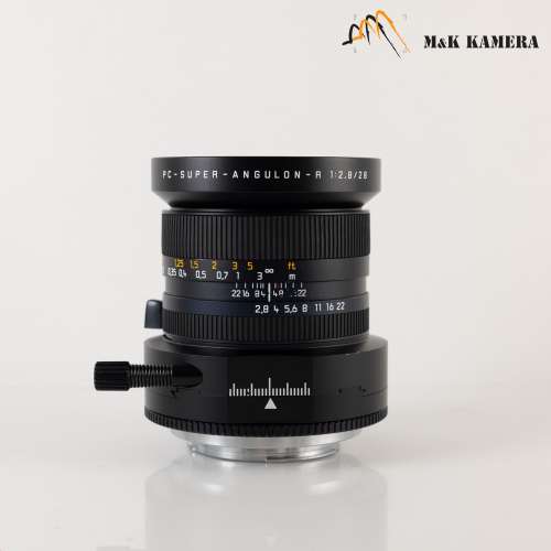 全能鏡頭Leica PC-Super-Angulon-R 28mm/F2.8 Lens Yr.1989 Germany #515
