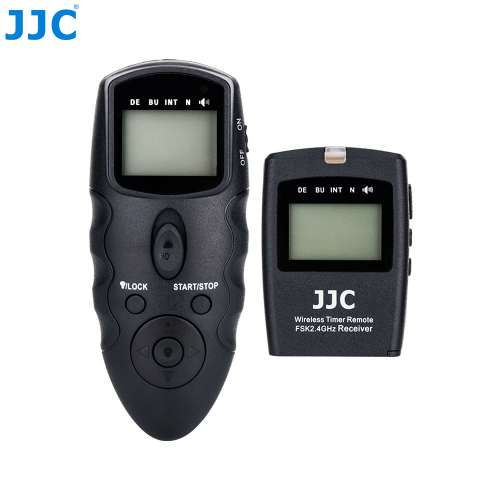 JJC Wireless & Wired Timer Remote Control replaces Canon RS-80N3 / TC-80N3