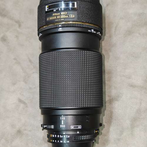 Nikon 80-200/2.8 AF 一代 LB1 小黑一
