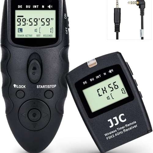 JJC Wireless & Wired Timer Remote Control replaces Pentax CS-310 無線定時快門線