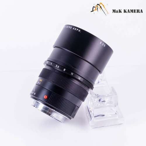 雙A頂級人像鏡 Leica APO-Summicron-M 90mm/F2.0 ASPH 11884 Black Lens Yr.2001 G...