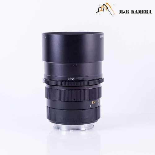 雙A頂級人像鏡 Leica APO-Summicron-M 90mm/F2.0 ASPH 11884 Black Lens Yr.2001 G...
