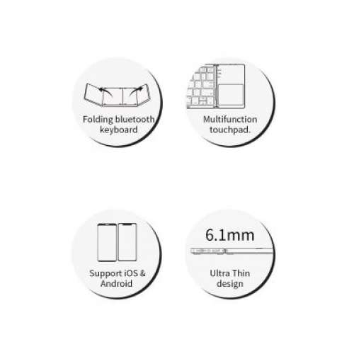 ATN A80 折合式藍牙鍵盤 100% New