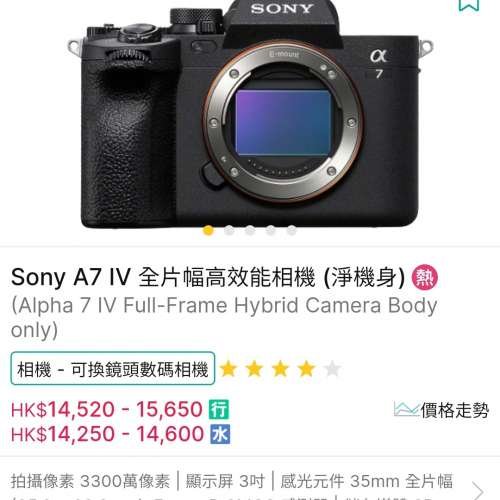 Sony A7 IV 相機