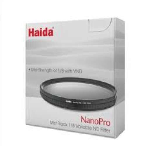 Haida NanoPro Mist Black Variable ND Filter 1/8 黑柔焦鏡連可調減光濾鏡 (67 / ...