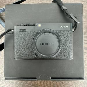 Fujifilm X-E4 黑色淨機