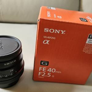 Sony FE 40mm F2.5G (SEL40F25G) 鏡頭