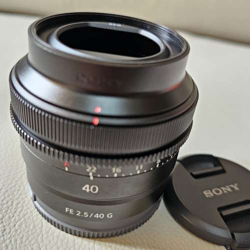 Sony FE 40mm F2.5G (SEL40F25G) 鏡頭