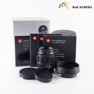 收藏級Leica Summilux-M 50mm F/1.4 ASPH Black Chrome Lens Germany 11688 #805