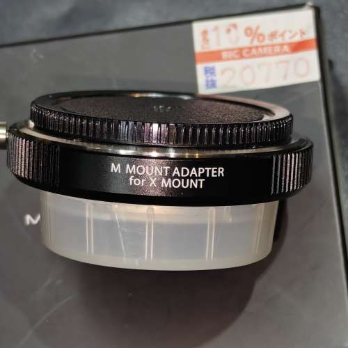 Fujifilm M MOUNT AOAPTER （leica M TO fuji X）