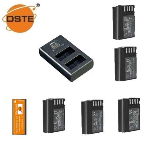 DSTE PANASONIC DMW-BLK22 Lithium-Ion Battery Pack With Type-C Charger