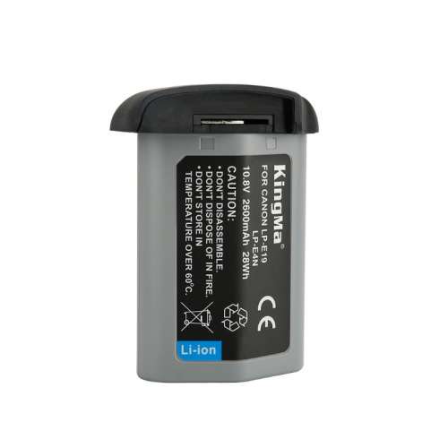 KINGMA CANON LP-E19 / LP-E4N Fully Decoded Info-Lithium-Ion Battery Pack