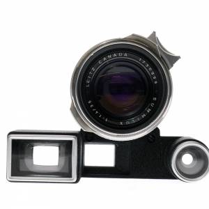 Leica Summilux 35mm f/1.4 Ver.1, Steel Rim M3 Goggle Black Paint w/ Filter
