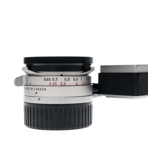 Leica Summilux 35mm f/1.4 Ver.1, Steel Rim M3 Goggle Black Paint w/ Filter