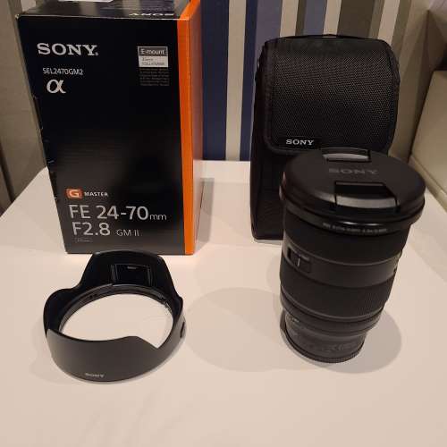 Sony SEL 24-70 2.8 GM2 - 9成5新