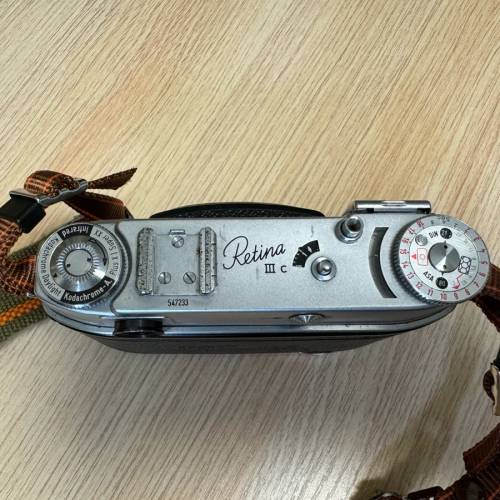 Kodak Retina III c w/Rodenstock Heligon 50mm f2