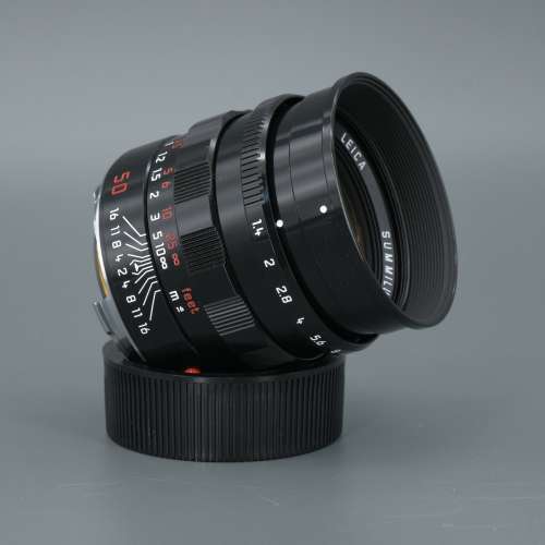 [Box Set] Leica Summilux M 50mm F1.4 E46 Black Paint Per-ASPH Millennium