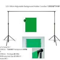 2.88m(H) X 3Mm (W) Portable Adjustable Stand With Backdrop 伸縮龍門架連背景布...