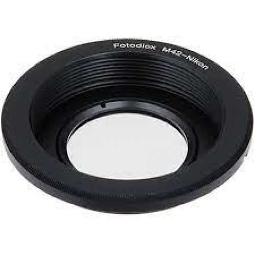 Fotodiox Pro Lens Mount Adapter - M42 Screw Mount SLR Lens to Nikon F Mount SLR