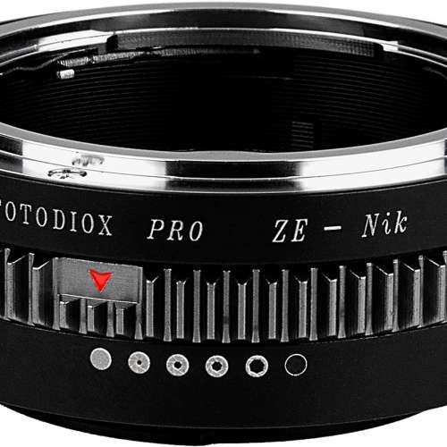 Fotodiox Pro Lens Mount Adapter - Mamiya 35mm (ZE) SLR Lens to Nikon F Mount SLR