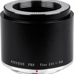 Fotodiox Pro Lens Mount Adapter - L39 Leica Visoflex Screw Mount Lens to Nikon F