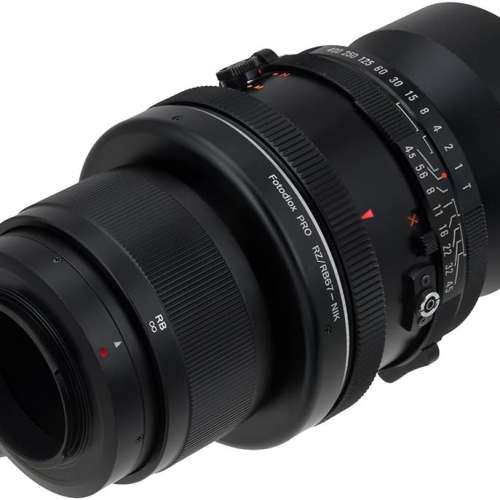 Fotodiox Pro Lens Mount Adapter - Mamiya RB67/RZ67 Mount Lens to Nikon F Mount