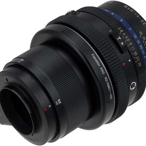 Fotodiox Pro Lens Mount Adapter - Mamiya RB67/RZ67 Mount Lens to Nikon F Mount