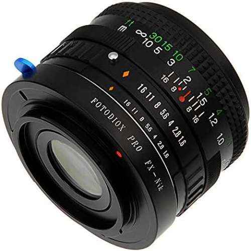 Fotodiox Lens Mount Adapter - Fuji Fujica X-Mount SLR 35mm Film Lens to Nikon F