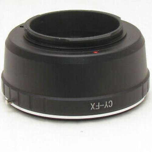Contax / Yashica CY SLR Lens To FujiFilm X Mount Adaptor (金屬接環)