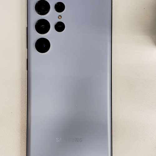 98%超新淨行貨Samsung S22Ultra 512GB天空藍