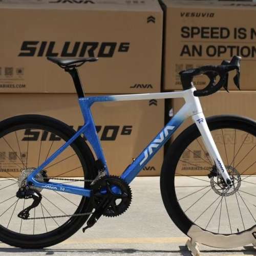 2024 JAVA VESUVIO TEAM RACING 隊版 電變 SHIMANO R7170 24速 碳纖維公路車 送水架...