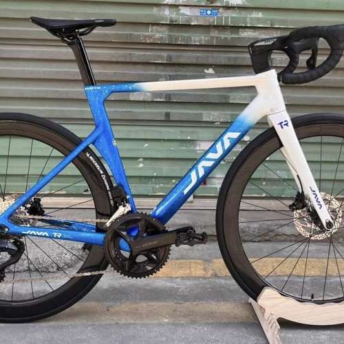 2024 JAVA VESUVIO TEAM RACING 隊版 電變 SHIMANO R7170 24速 碳纖維公路車 送水架...