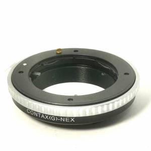 Contax G Rangefinder Lens to Sony Alpha E-Mount Mirrorless Camera Body