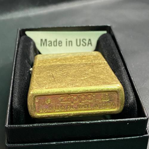 Zippo 銅色打火機連Zippo電油