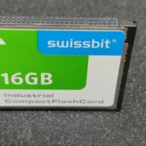 Swissbit 16GB SFCF16GBH2BU4TO-C-QT-527-L28 Industrial Compact Flash SLC