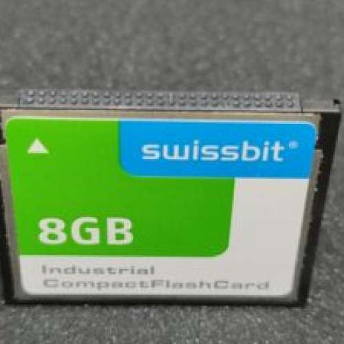 SWISSBIT CF8GB CF CARD 8G SFCF8192H2BU2TO-I-QT-527-STD Series 8G wide temp