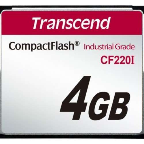 NEW TS4GCF220I 4GB Transcend Industrial Temperature Range CF220I 220X Ultra cf