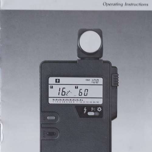 SEKONIC DIGILITE F Model L-328 專業攝影測光錶