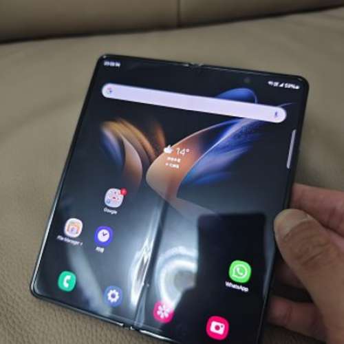 Samsung Z fold 4 12+512 港行 跟 配件 s pen 原裝快充牛 可換機玩