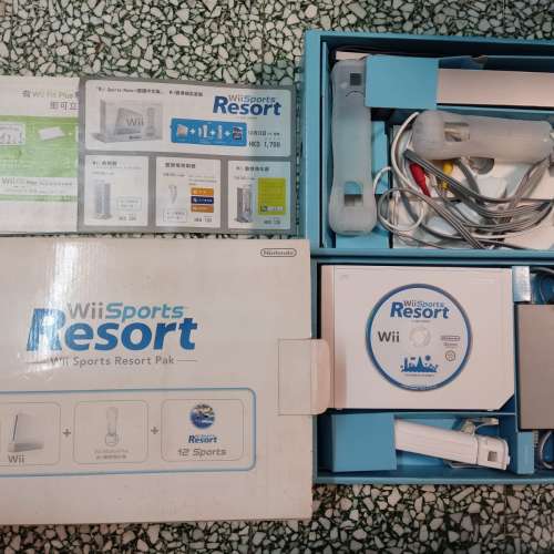 原裝 港版 Nintendo Wii 任天堂 Sports Resort 運動 Game 全套 有盒