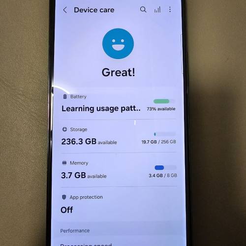 港行 Samsung S22 256G Black 黑色