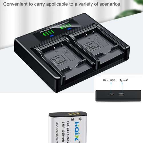 HQIX Ricoh DB-110 / Olympus LI-90B / LI-92B Fully Decoded Info-Lithium-Ion