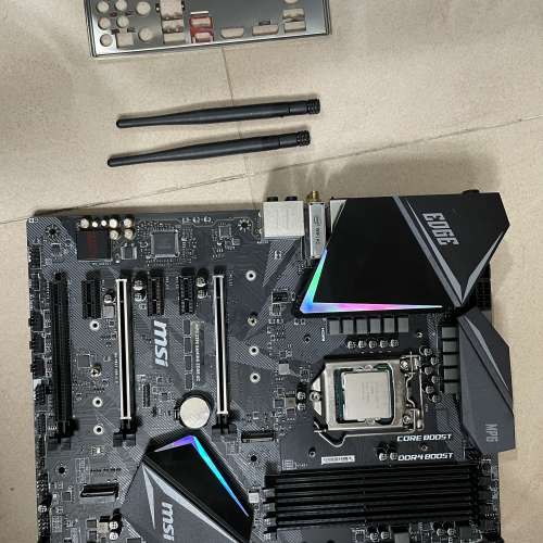 Intel i5-9600K + MSI Z390 Gaming Edge AC