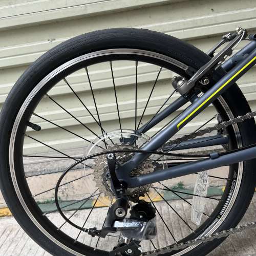 2023 大行 DAHON SP18 ( KAC083 )18速鉻鉬鋼車架折叠車 送水架前後蛙燈叮叮