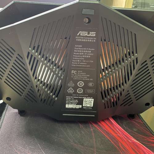ASUS AX5400 雙頻WiFi 6 電競路由器RT-AX82U