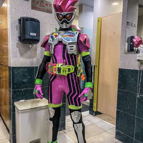 Kamen rider Exaid cosplay  幪面超人 皮套 頭盔