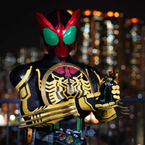 幪面超人 OOO  cosplay 皮套