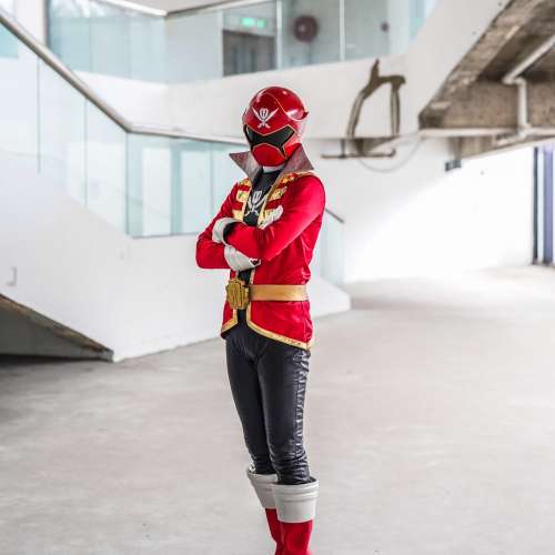 海賊戰隊豪快紅cosplay皮套 (非幪面超人）