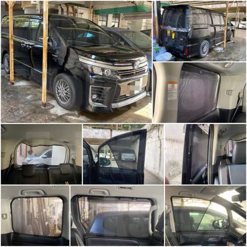 Noah Voxy 全車磁石濾光窗網太陽擋